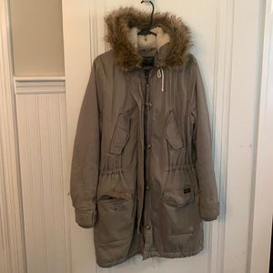 Women’s Abercrombie & Fitch Military Style Parka - Size Large